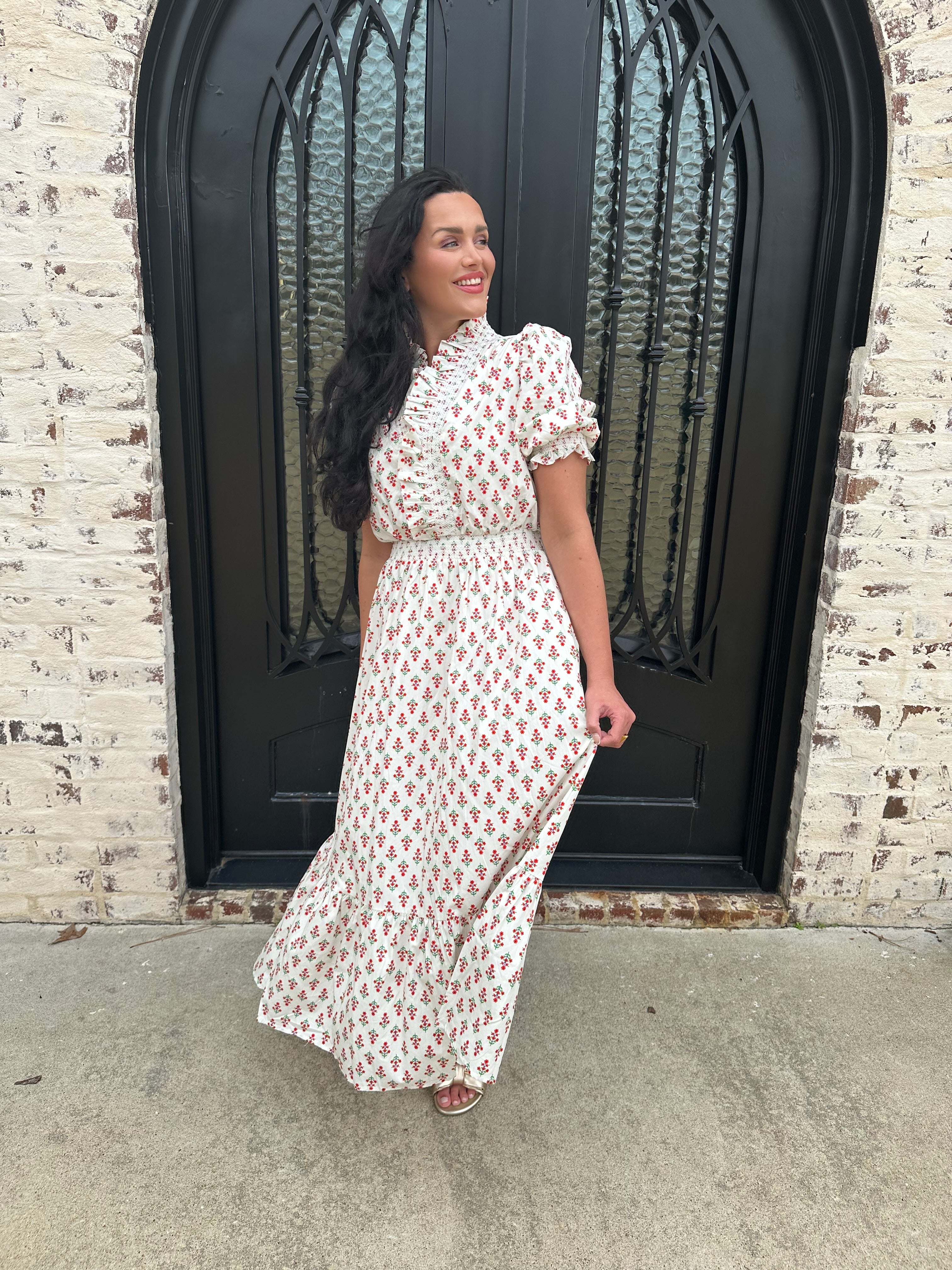 Dixie Floral Maxi Dress – Splurge Montgomery