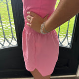 Lulu Mac OG Shorts in Bubblegum Pink