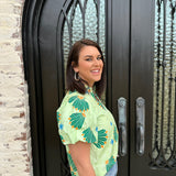 Maude Faye Top in Mint Shells