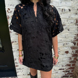 Buddy Love Lulu Caftan Dress in Onyx