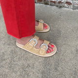 Dolce Vita Shauny Crystal Sandals in Sette