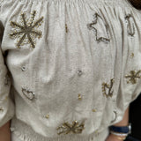 Leah Seaside Beads Top