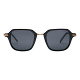 ISea Riley Sunglasses in Black/Smoke