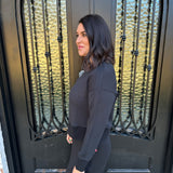 Spanx AirEssentials Luxe Crew Neck in Black