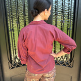 Maude Kyra Top in Wine