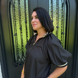 On The Go Dress in Black