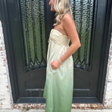Celine Ombre' Halter Maxi Dress