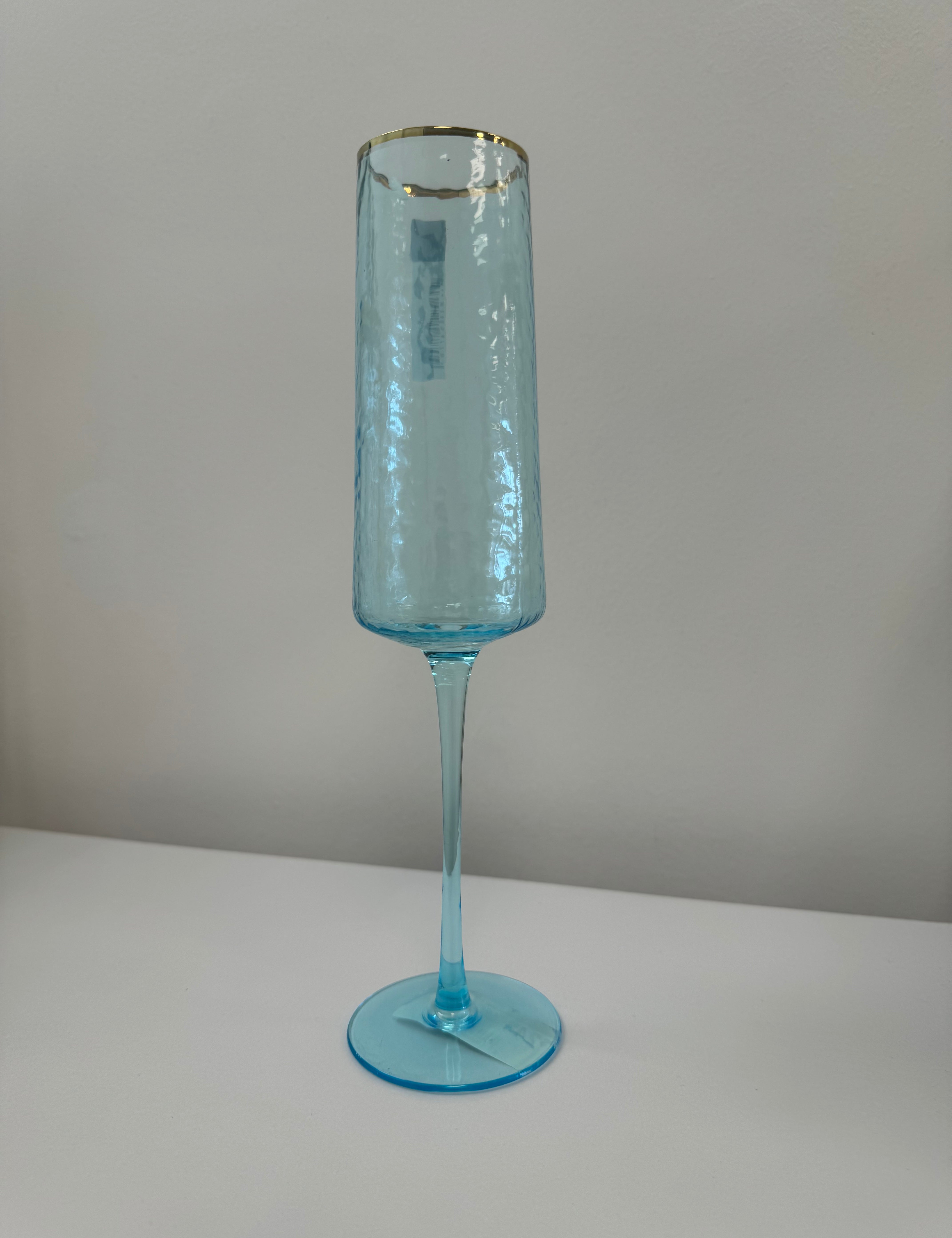Rainbow Champagne Flute