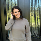 Spanx AirEssentials Turtleneck Tunic in Mineral