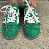 Back 70 Ghost Sneakers in Green Floral
