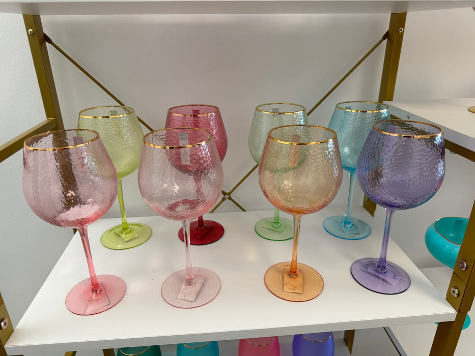 Rainbow Wine Glasses