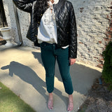 Dear John Jeanne Jeans in Dark Sea