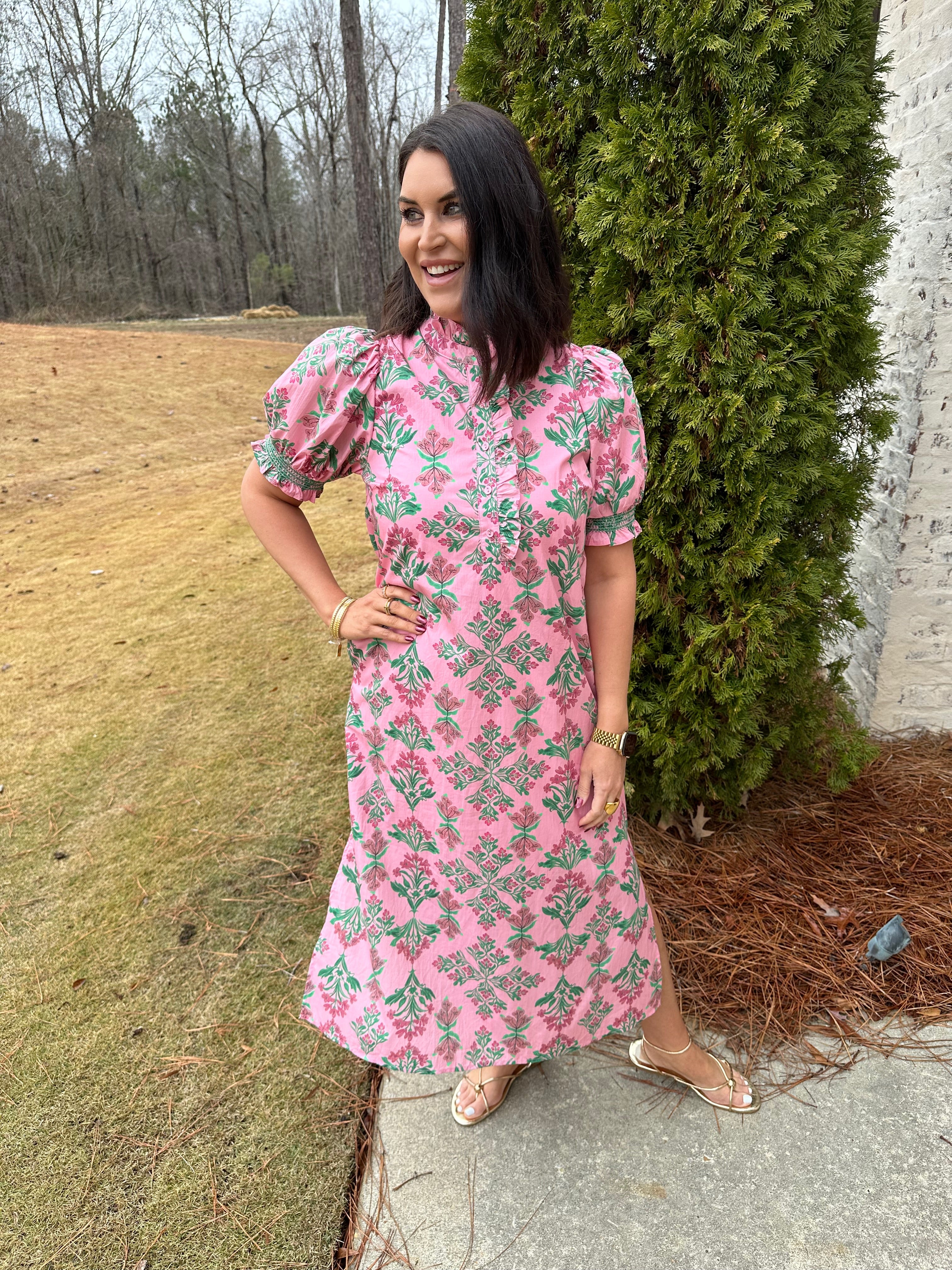 Shop The Look- Pink Goes Good With Green image