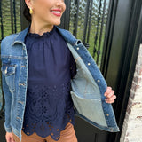 Dear John Ainsley Denim Jacket in Rolling Heights