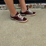 Zina Sneakers in Burgundy