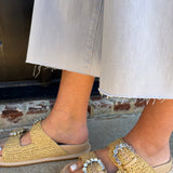 Dolce Vita Shauny Crystal Sandals in Sette