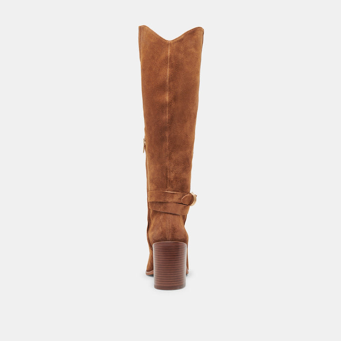 Dolce Vita Tyrone Brown Suede Boots