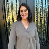 Spanx AirEssentials Cardigan with 4 Way Stretch in Mineral