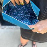 Mary Square Let's Face It Bag in Pink Floral and Venice Vines