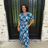 Mary Square Camila Dress in Green