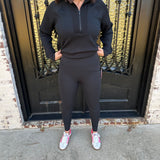 Spanx Booty Boost Brushed Legging Full Length in Black