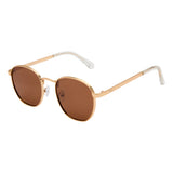 ISea Cooper Sunglasses in Gold/Brown