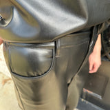 Sabrina Pant in Black