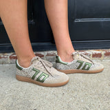Back 70 Pois Gold Forest Sneaker