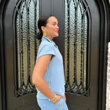 Stephie Top in Blue