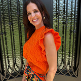 Miranda Sweater in Orange