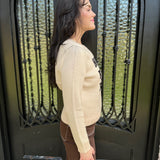 Rodeo Sweater in Taupe