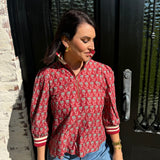 Veronica Top in Rust