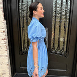 Jaqueline Dress in Blue