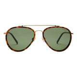 ISea Tatum Sunglasses in Tort Green