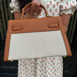 The Charming Handbag in Tan Brown
