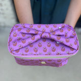 Mary Square Kiss and Makeup in Pink Floral and Venice Vines