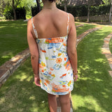 Mediterranean Daydream Cami Dress