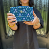 Mary Square Let’s Face it Mini Bag in Pink floral and Venice vines