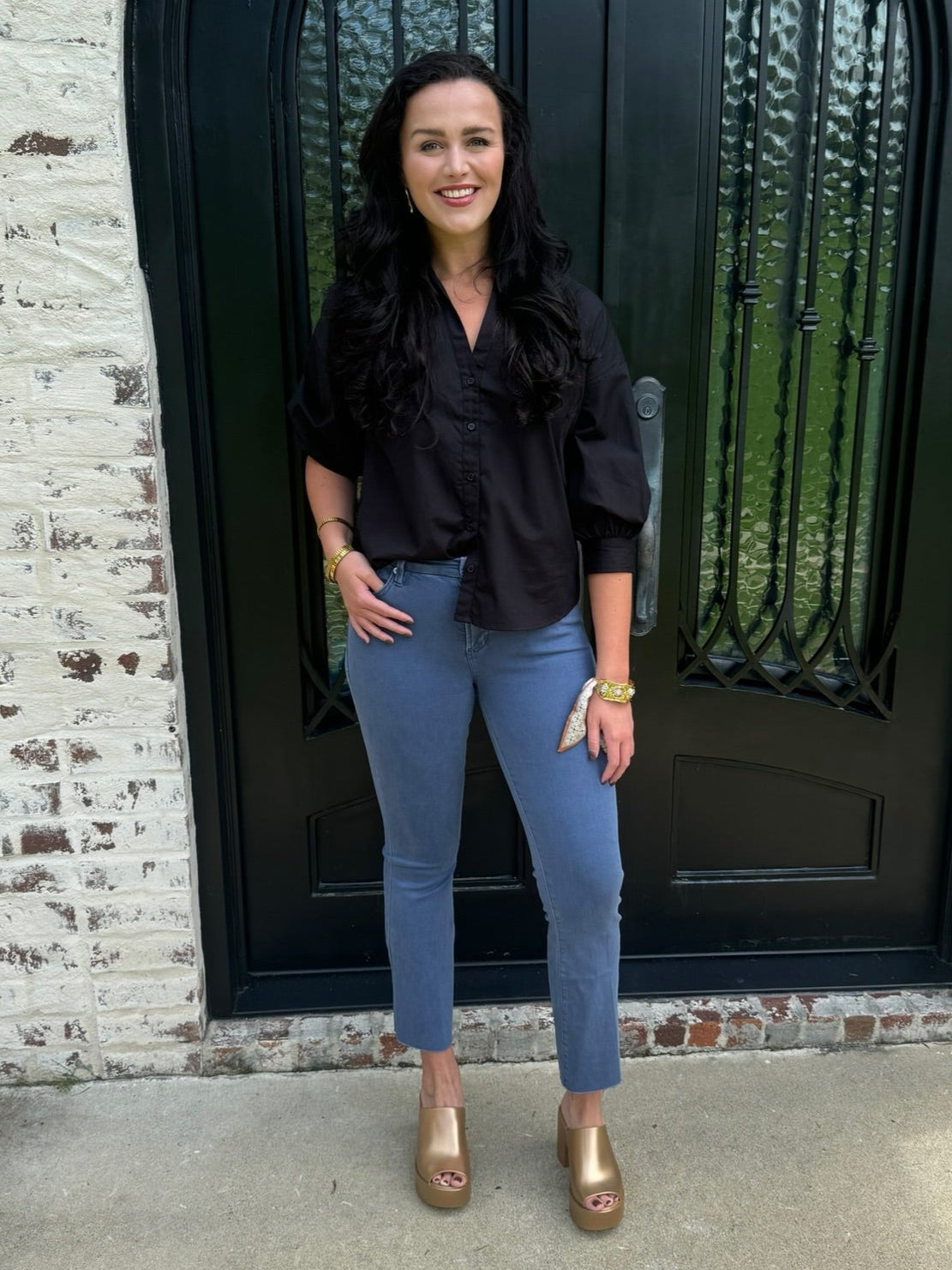 Shop The Look - Blue on Black image