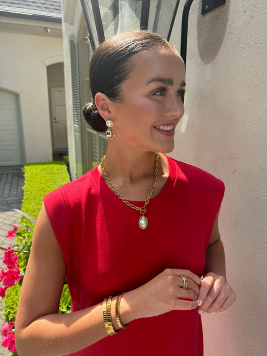 ChanSutt Pearl Drop Necklace