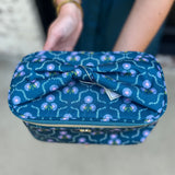 Mary Square Kiss and Makeup in Pink Floral and Venice Vines