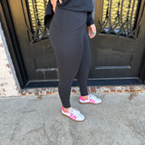 Spanx Booty Boost Brushed Legging Full Length in Black