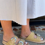 Dolce Vita Shauny Crystal Sandals in Sette