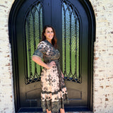 Molly Dress in Moss