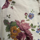 Lyndsey Floral Top in Ecru