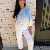 Dear John Wilma Ombre' Button Up Top
