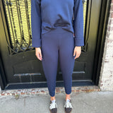 Spanx AirEssentials Barrel Leg Pant in Navy