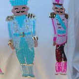 Sarah Sweatshirt Three Nutcrackers in White