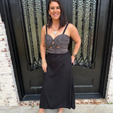 Siren Dress in Black