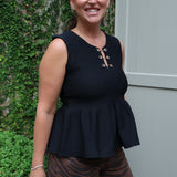 Sarah Top in Black